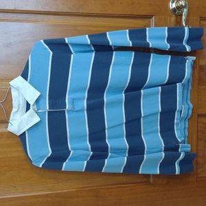 Boy's Lands' End Rugby - Size Large (14-16)